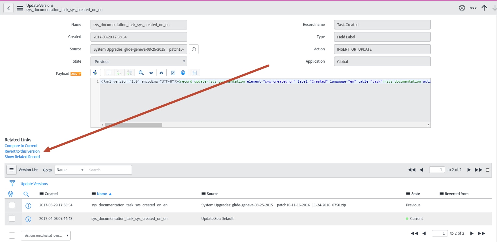 Solved: Revert a field label change on Task - ServiceNow Community
