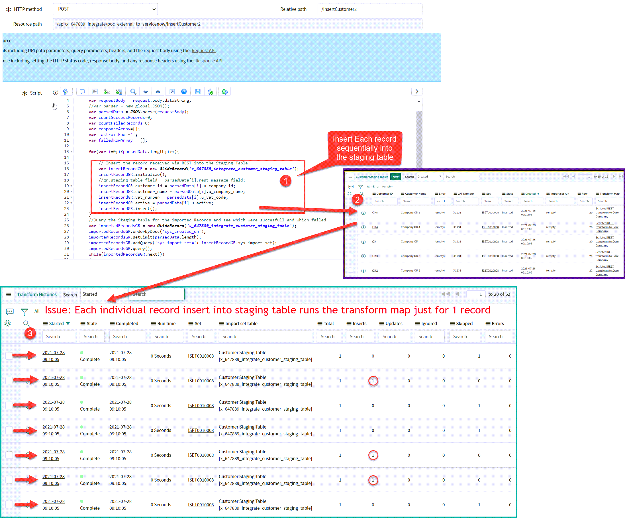 Servicenow Scriptsort Table Solved: Bulk Upload in Staging Table Though Scripted RestA... - Page 2 ...