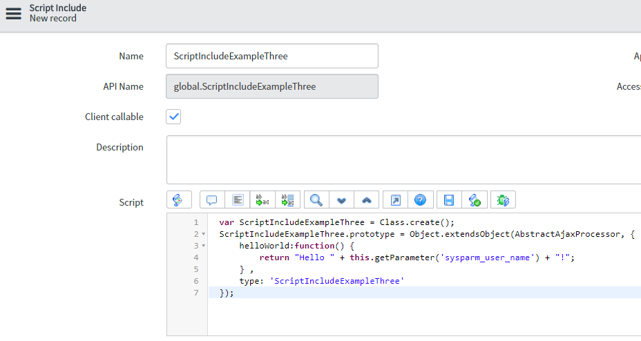 Solved: how to call script include in server side and Cli ...