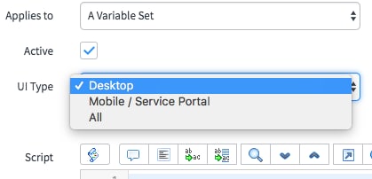 Reuse Client Script with Service Portal - ServiceNow Community