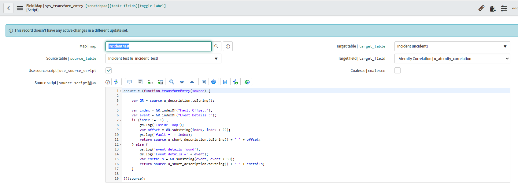 Solved: Remove next line from string - ServiceNow Community
