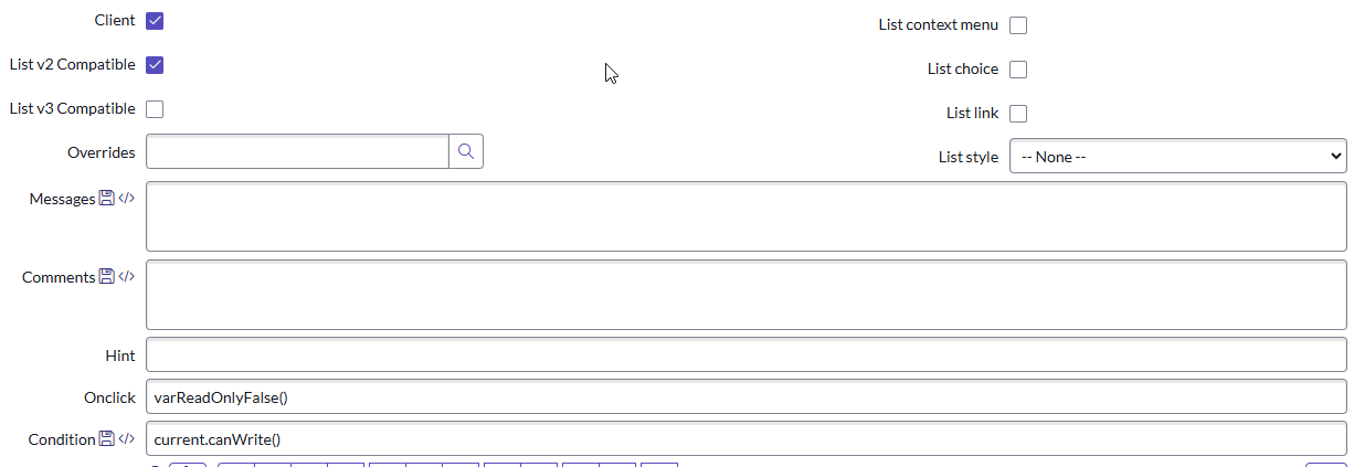 Reverse actions of onLoad client script and run fu... - ServiceNow ...