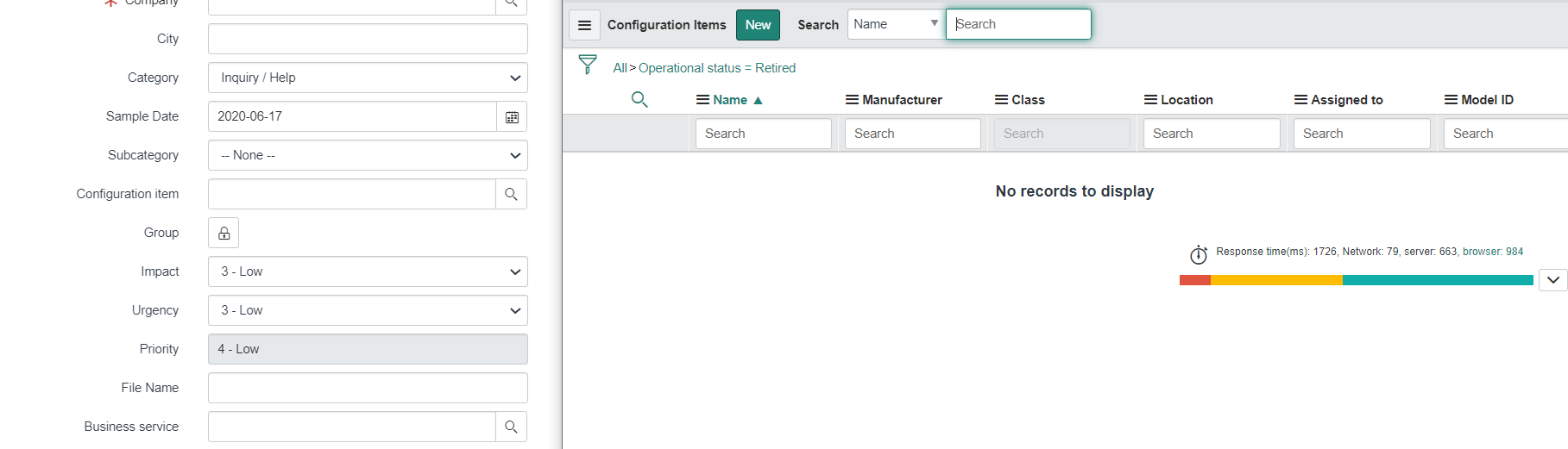 Solved How to restrict retired CI's on incident form ? ServiceNow