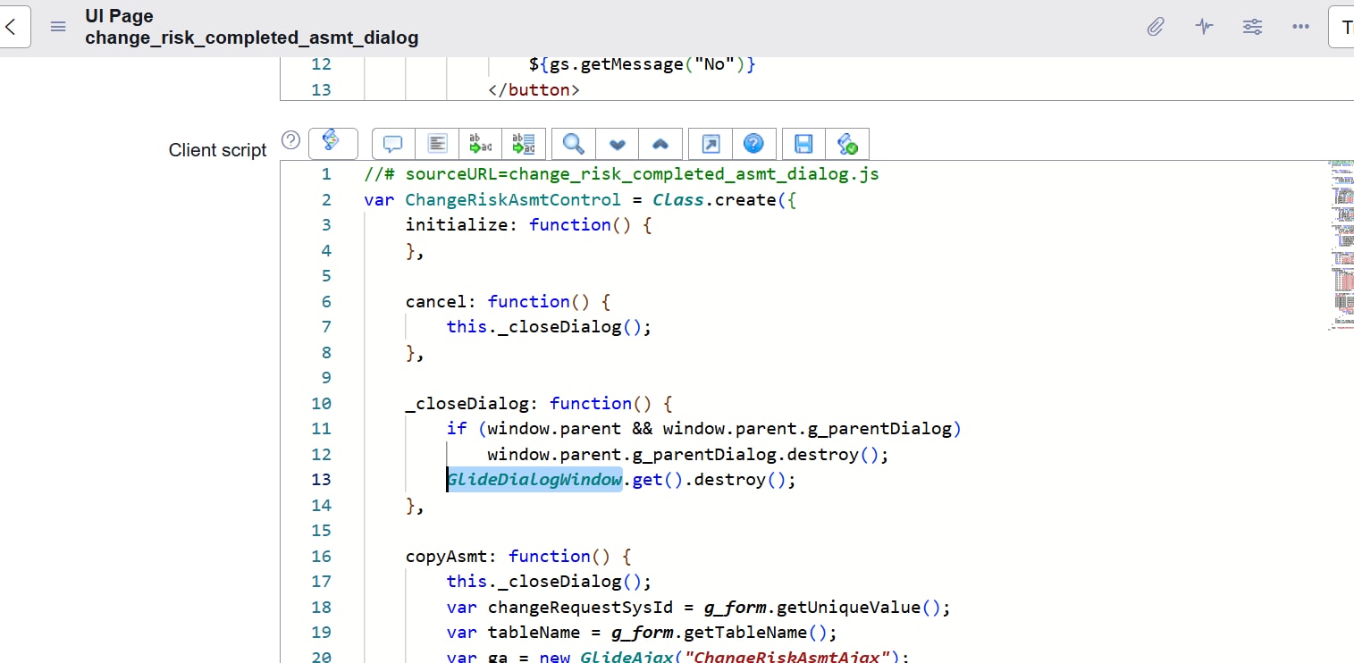 Solved: Re: Risk Assessment UI action in servicenow SOW - Page 2 ...