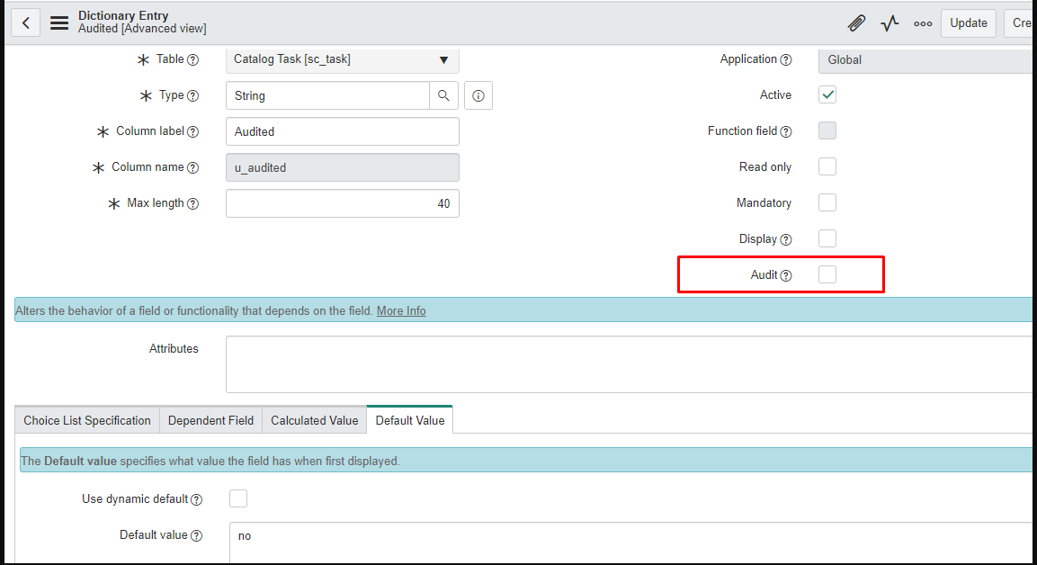 How set a default value using dictionary entry - Page 3 - ServiceNow ...