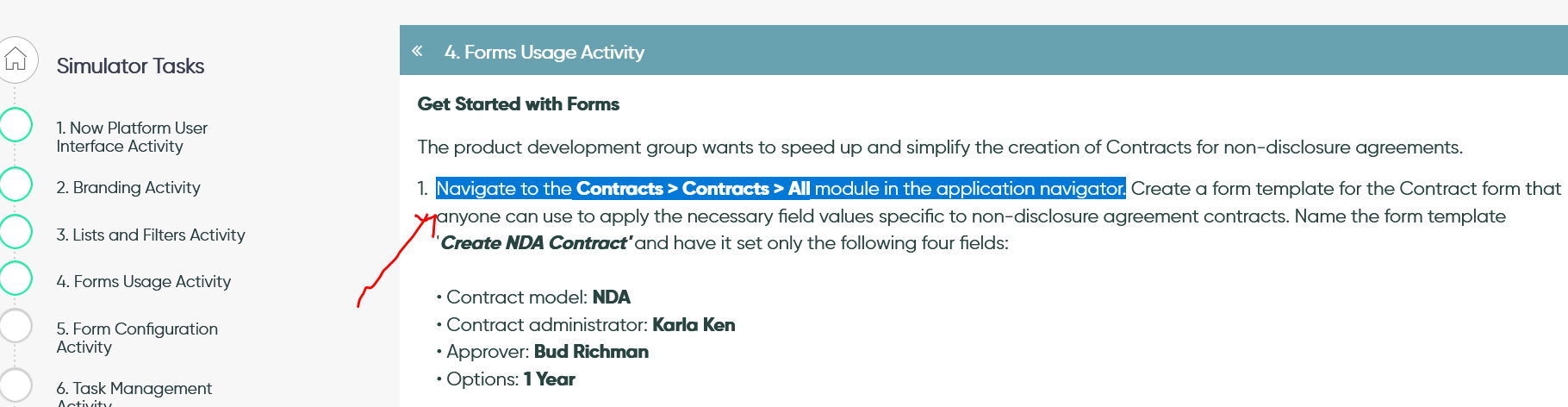 Create form Template with name Create NDA Contract - ServiceNow Community
