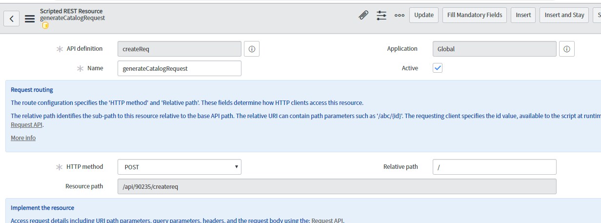 How to create a request using REST in Servicenow - ServiceNow Community