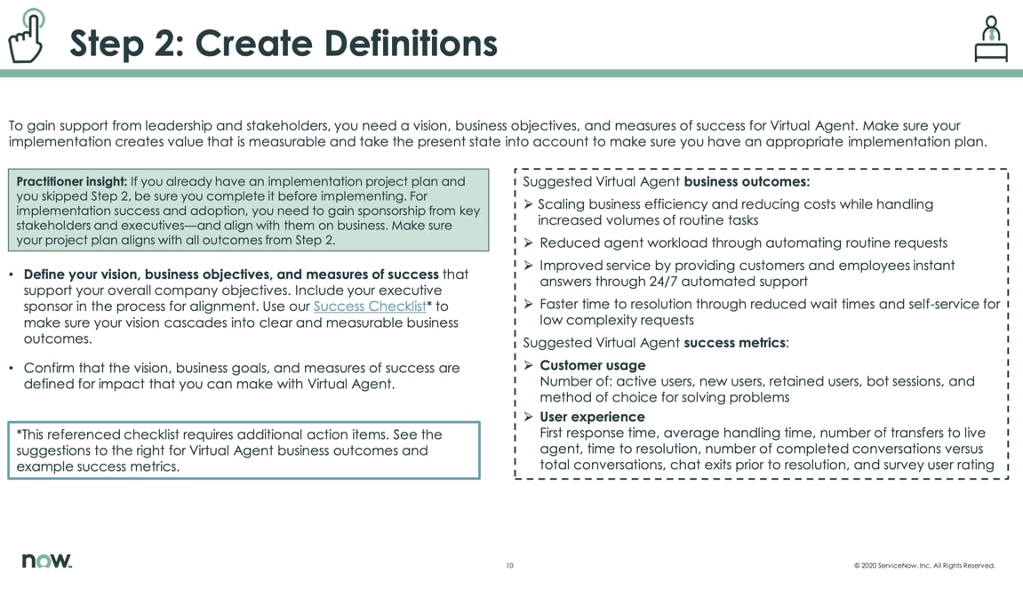 ITSM Pro VA Implementation Readiness Checklist - ServiceNow Community