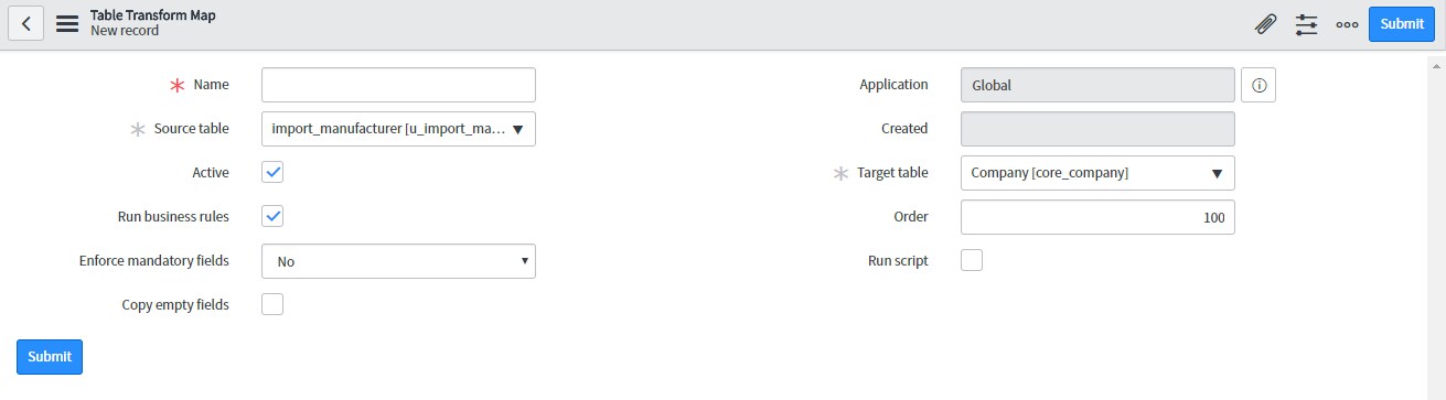 Loading::. CMDB Manufacturer - ServiceNow Community