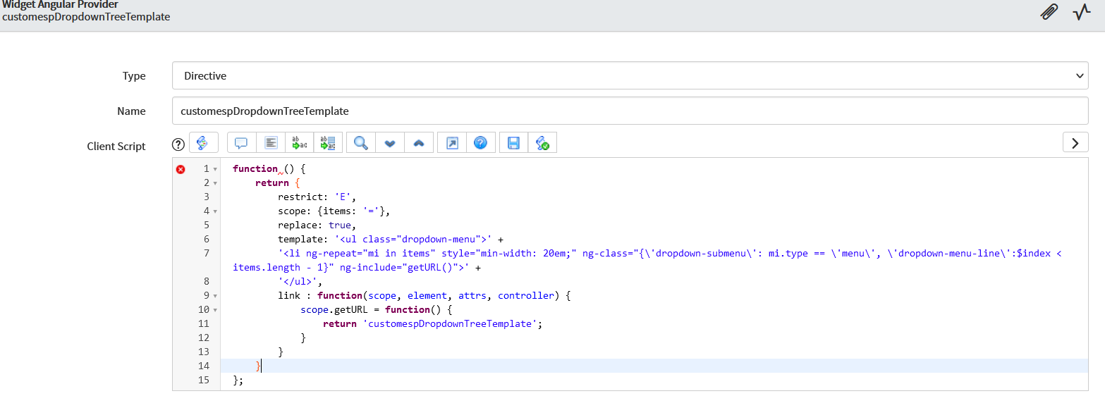 Display Service Portal header menu items with zero... - ServiceNow ...