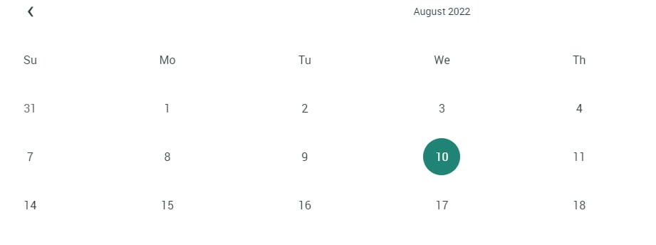 Solved: Change the color of date picker. - ServiceNow Community