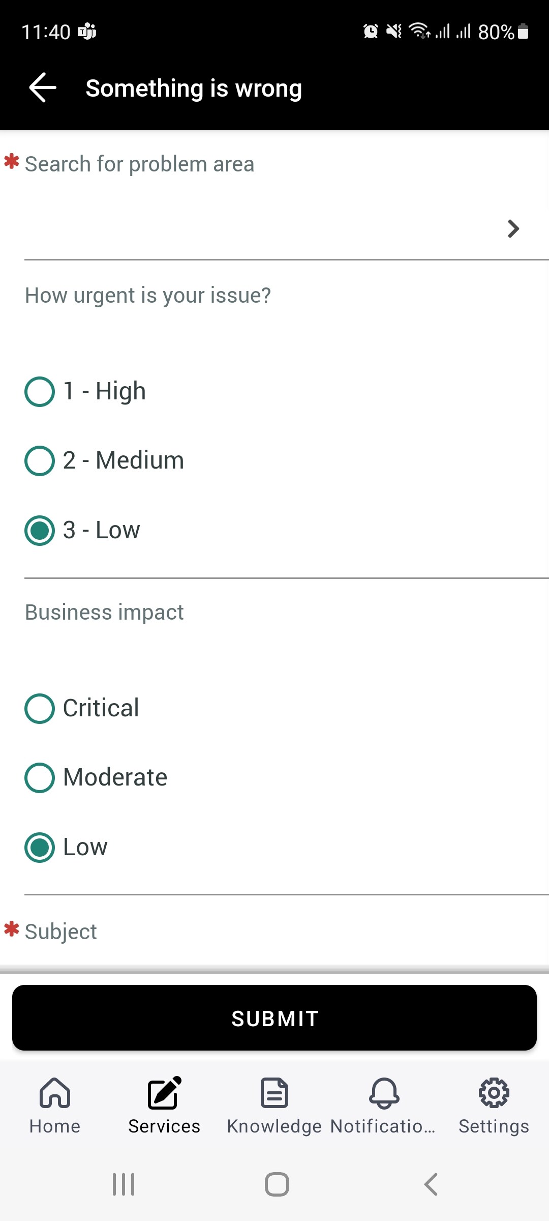 Change of colors in Now Mobile app Page 3 ServiceNow Community