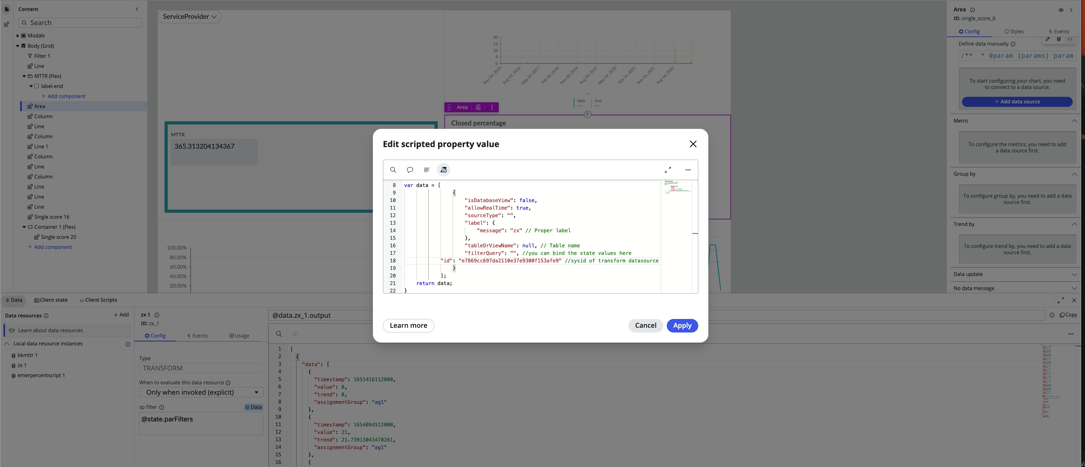 Dynamic Data Binding for TimeSeries Data Visualiza... - Page 2 ...