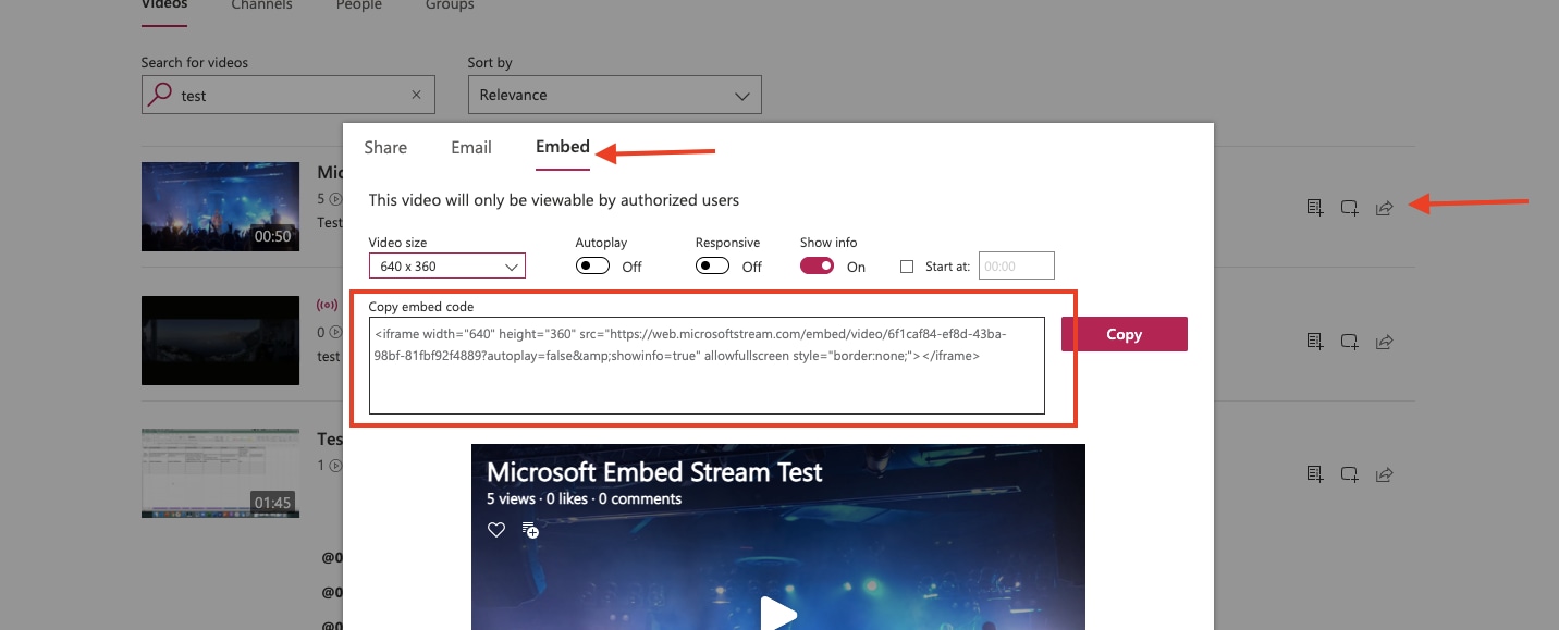 How to add a Microsoft Stream video to a Knowledge... - ServiceNow ...