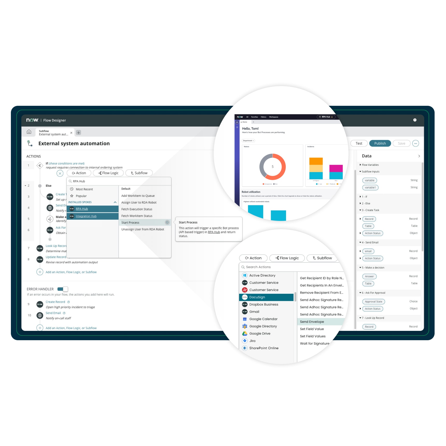 Scan Engine Screen Shot Servicenow What's new in San Diego for Automation Engine - ServiceNow Community