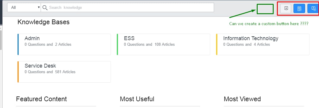 Is it Possible to create a button on Knowledge Man... - ServiceNow ...