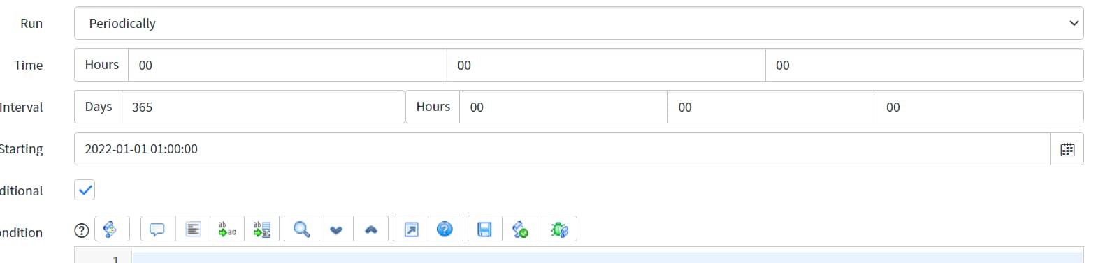 How to create a scheduled job to only run once a y... - Page 2 ...