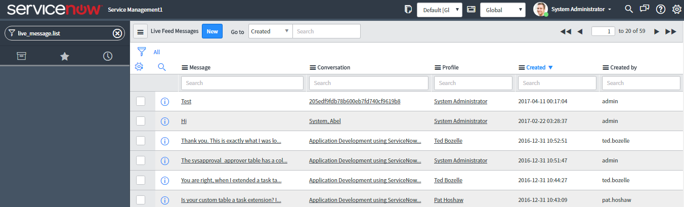 Solved: Connect Support conversation history logs? - ServiceNow Community