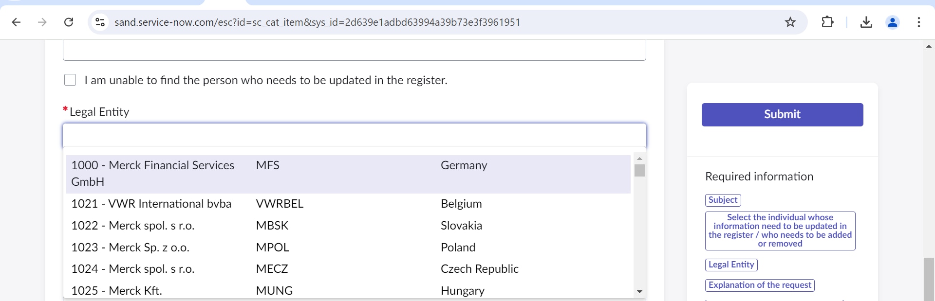 Print only germany country in list collector varia... - ServiceNow ...
