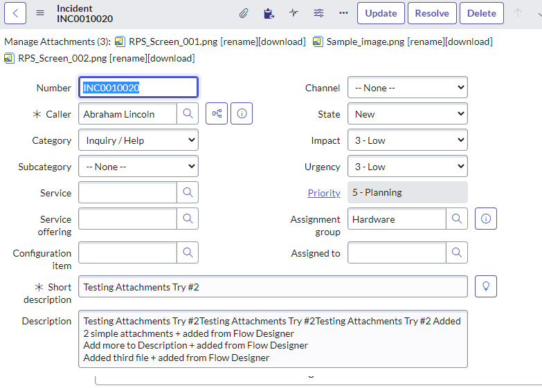Servicenow Remote Support IntegrationHub - Remote Process Sync - Syncing att... - ServiceNow ...