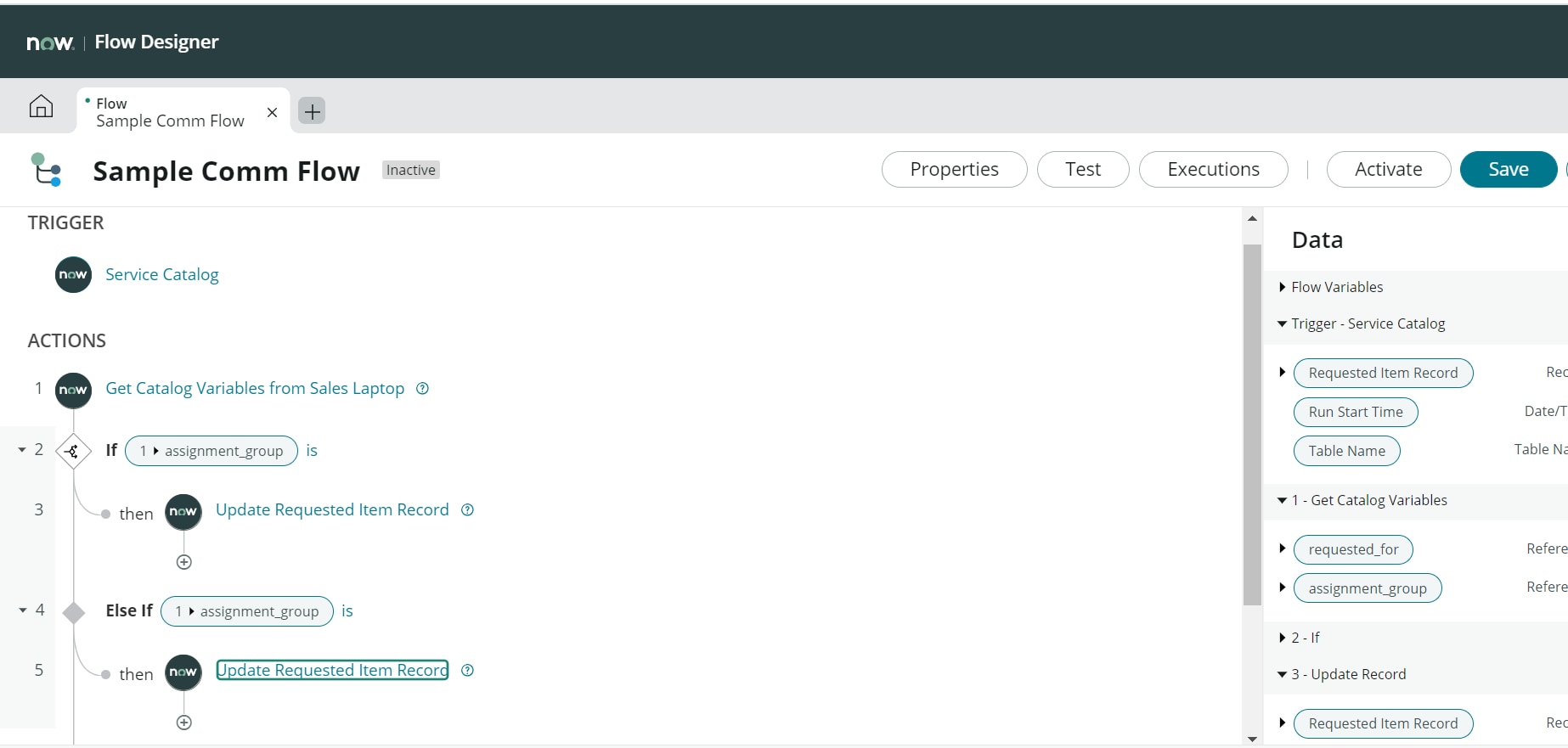 Servicenow Ritm How to map configuration item on RITM based on sel... - Page 2 ...
