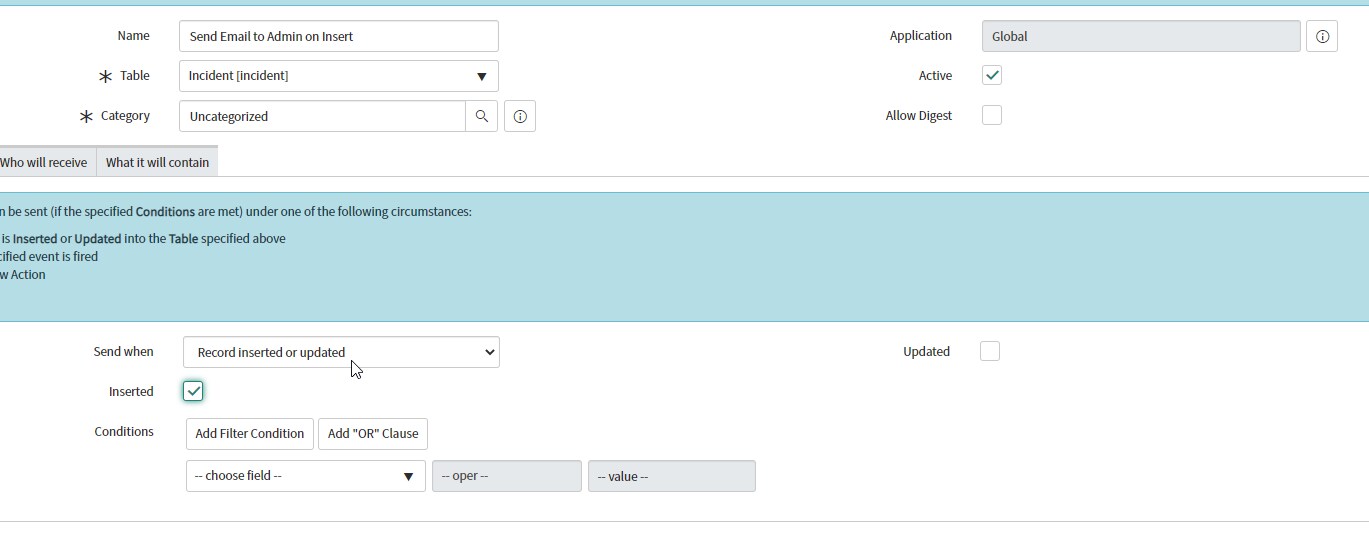 Solved: How to trigger an event on a workflow? - ServiceNow Community