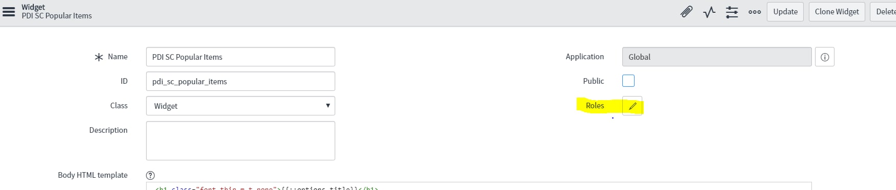 Solved: How make a Service Portal widget only show up for ...