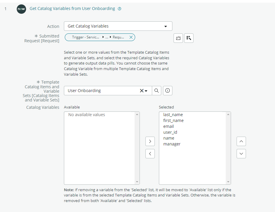 Solved: Flow Designer variables return empty values - ServiceNow Community