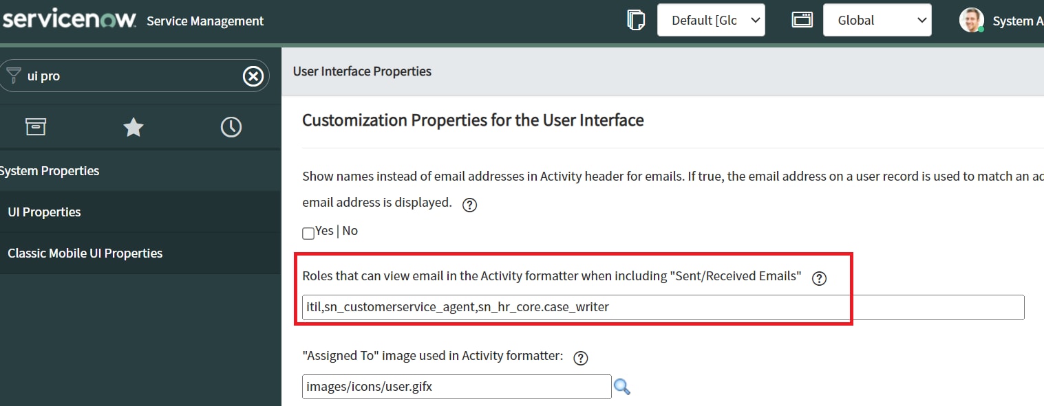 Solved: Re: Emails Not showing in Activity Stream - ServiceNow Community