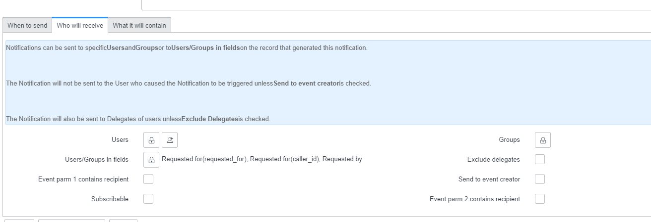 Send email notification to requested_for user - Page 2 - ServiceNow ...