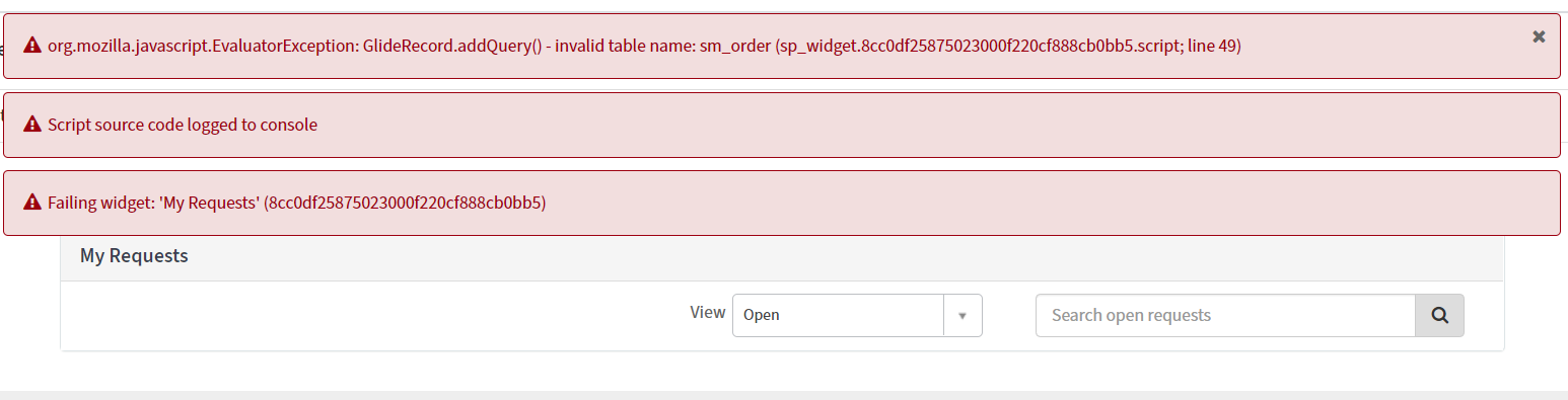 Solved: Re: Error - org.mozilla.javascript.EvaluatorExcept ...