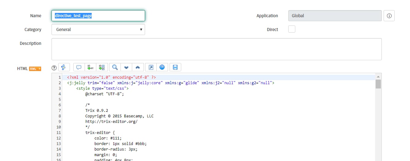 Solved: Re: Can't create Angular Directive using UI Page ...