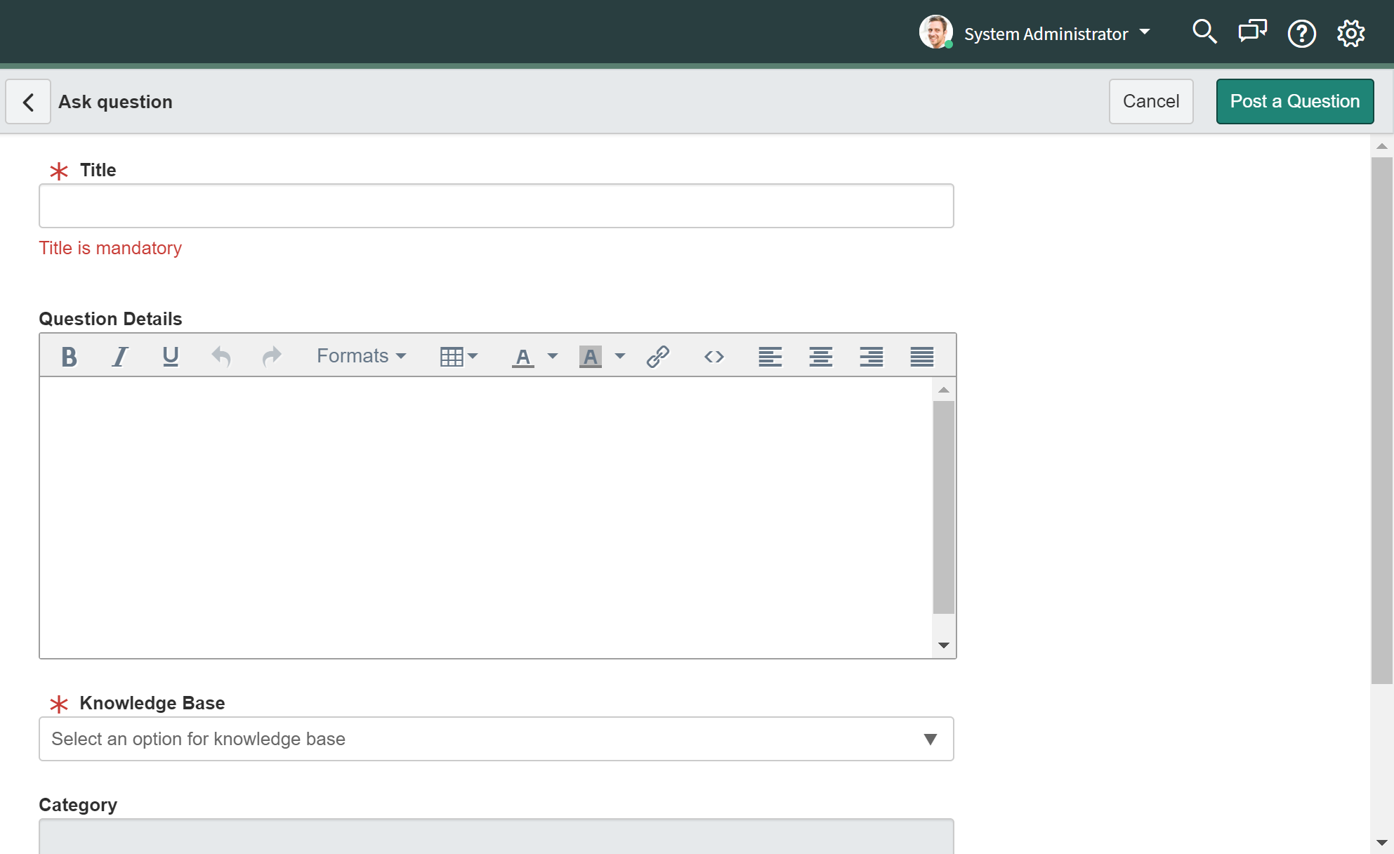 I want to enable the 