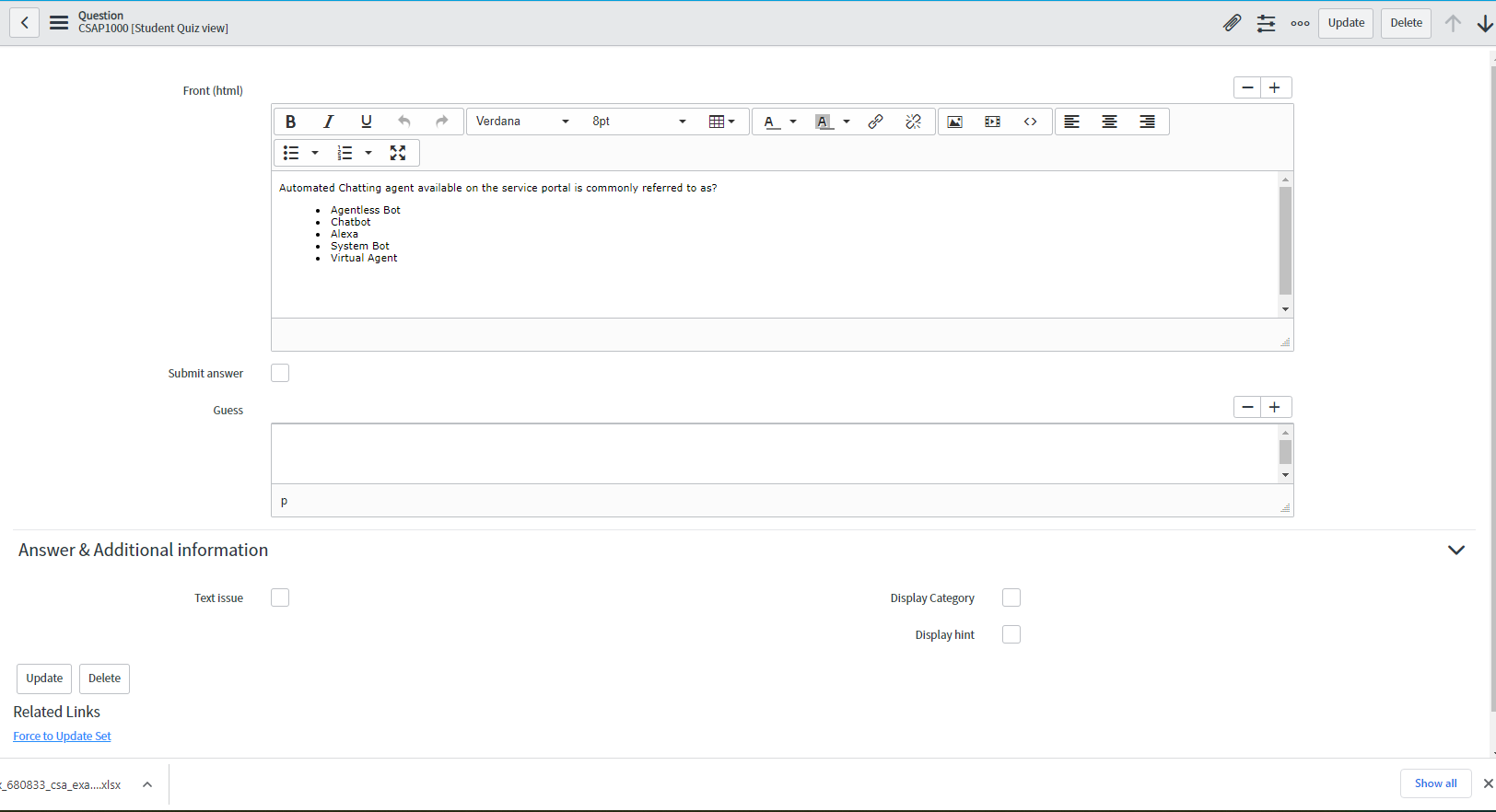 679 Quiz questions that helped me pass the Certifi ServiceNow
