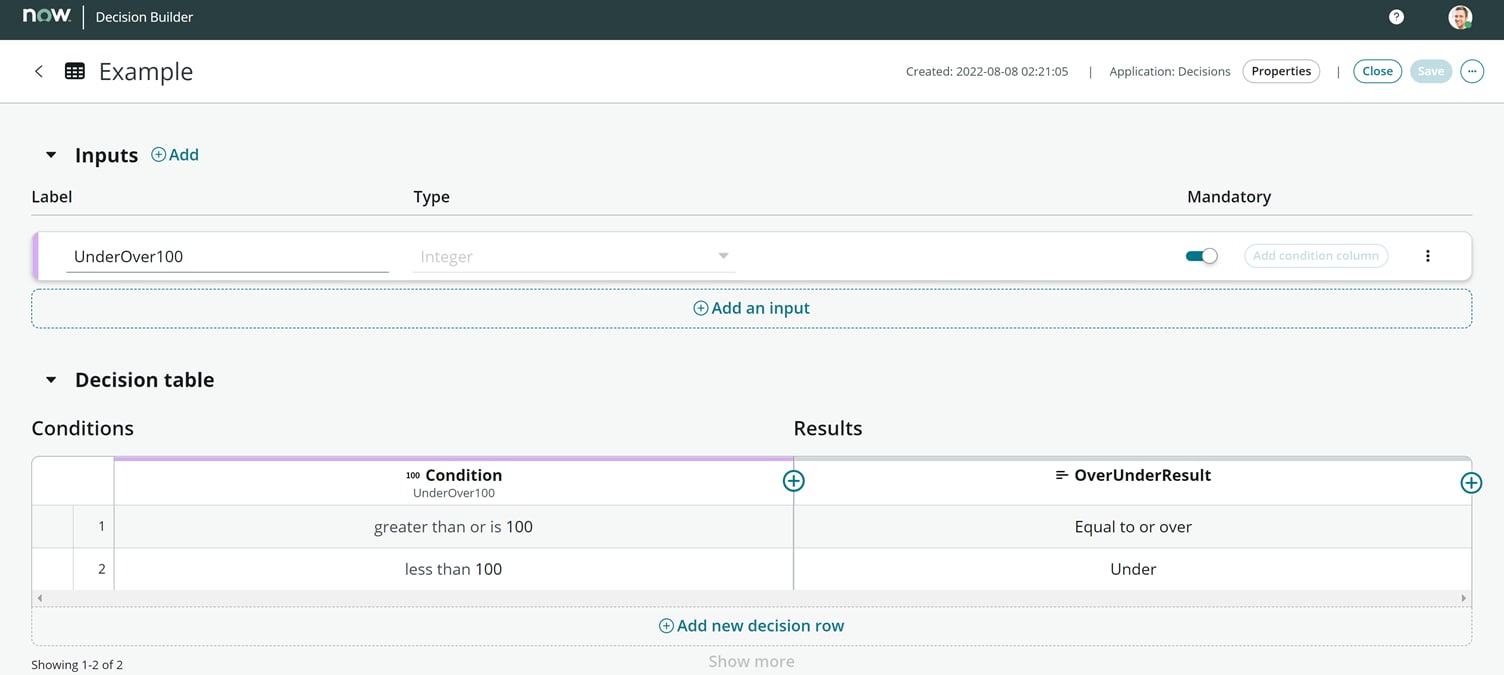 Servicenow Rpa Decision Stage Example ServiceNow Decision Tables as a queryable Business... - ServiceNow ...