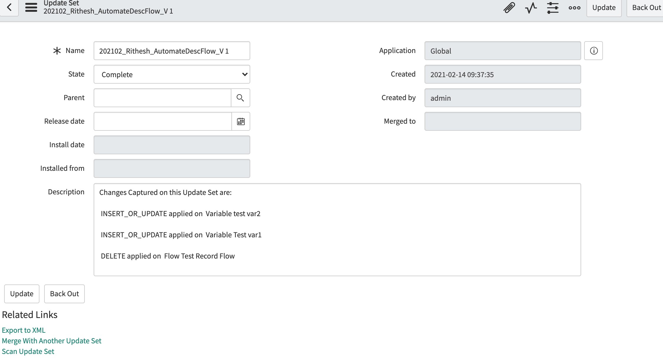 Scan Engine Screen Shot Servicenow Automate ServiceNow Documentation - ServiceNow Community