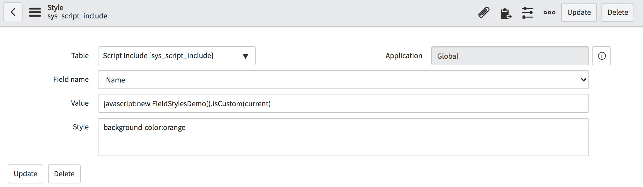 Watch out using JavaScript on Field Styles! - ServiceNow Community