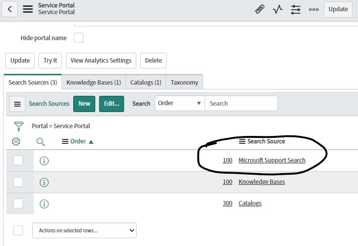 [External Search Source] - Add Microsoft Support S... - ServiceNow ...