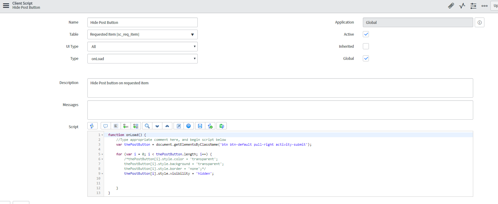 Work notes , Additional Comments behavior with Act... - ServiceNow ...