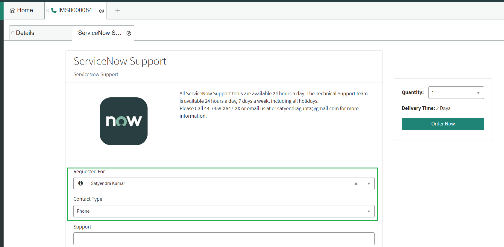 Service Request In Servicenow Agent Workspace - Open a New Incident/Request on S... - ServiceNow ...