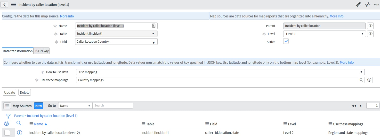 Map Report not working as expected with Country Ma... - ServiceNow ...