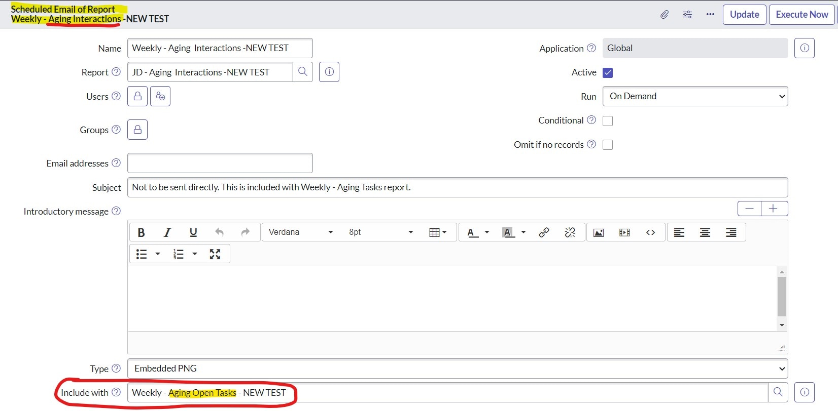 Solved: How to send weekly scheduled report notifications ... - Page 2 ...