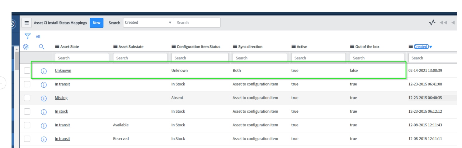 Solved: Asset and Configuration Item Install status mappin ...