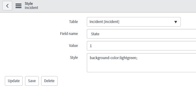 Solved: Hi. How to color code the Status field when we upd ...