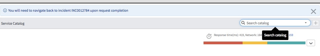 Solved: How to redirect to standard change catalog when cr ...