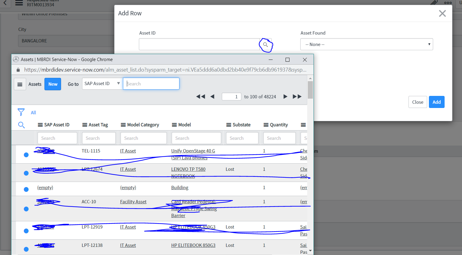 Multi Row Variable Set Reference variables - ServiceNow Community