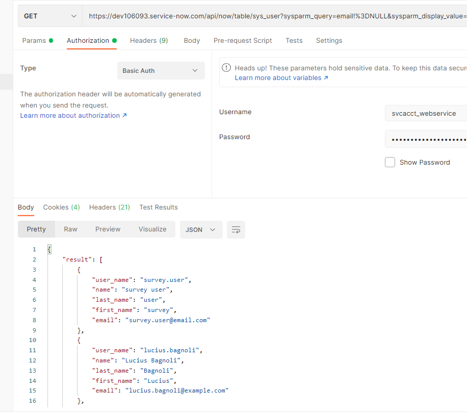 Solved: Need Help to add Basic Authentication to Action of ...