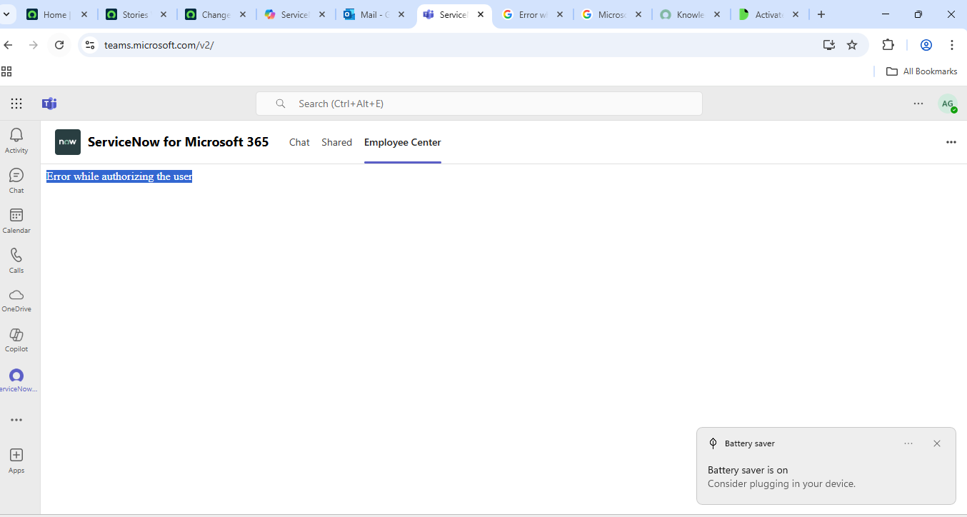 Solved: "Error while authorizing the user" - Facing error ...