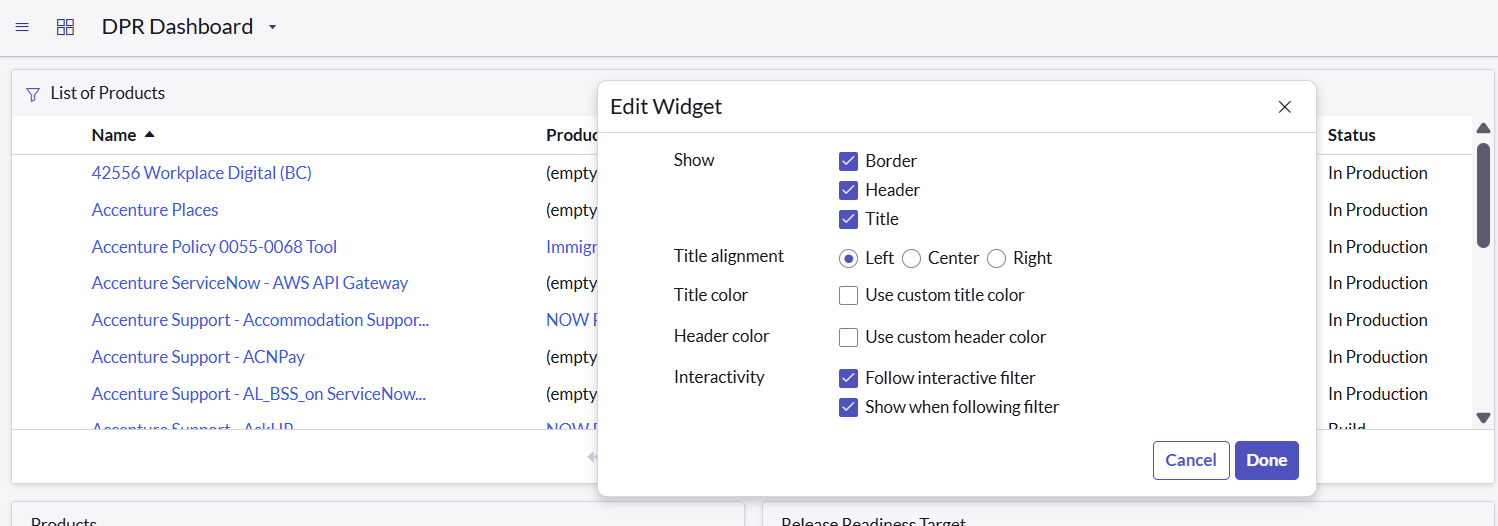 Interactive filter not working as expected in dash... - ServiceNow ...