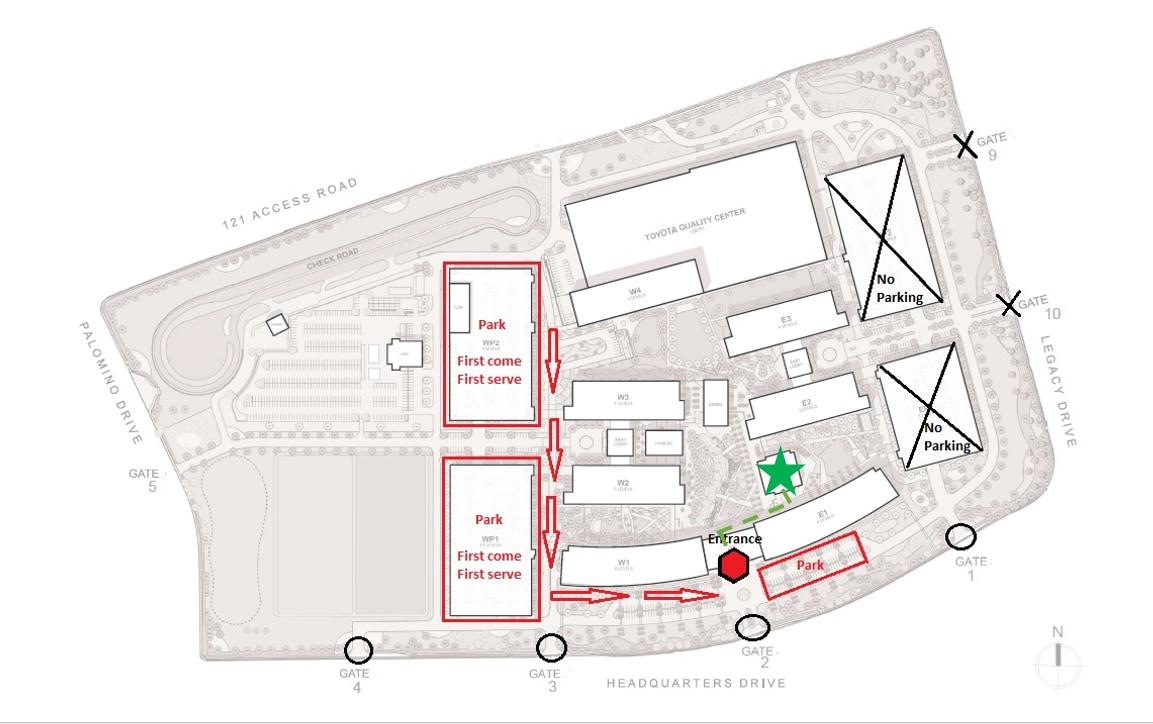 Snug Maps IMPORTANT PARKING INFO - North Texas SNUG 8/8 @ 9A... - ServiceNow ...